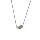 Oval and Dot Necklace